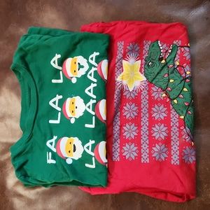 ADTN 4t boys Christmas shirts